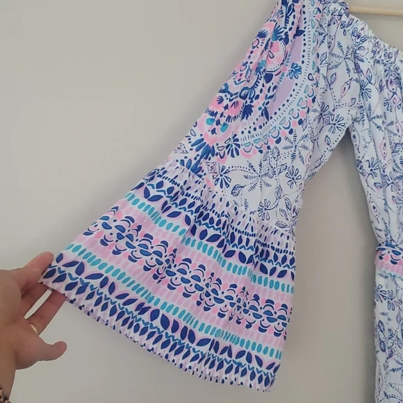 NWT Lilly Pulitzer Abegale Floral Maxi Dress S - Picture 6 of 13